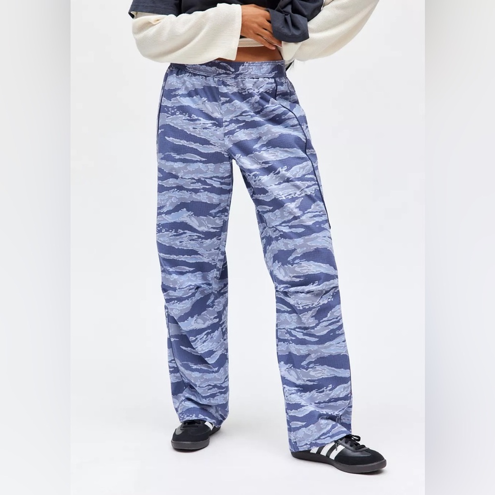 BDG Blue Camo Track Pants - Picture 3 of 7